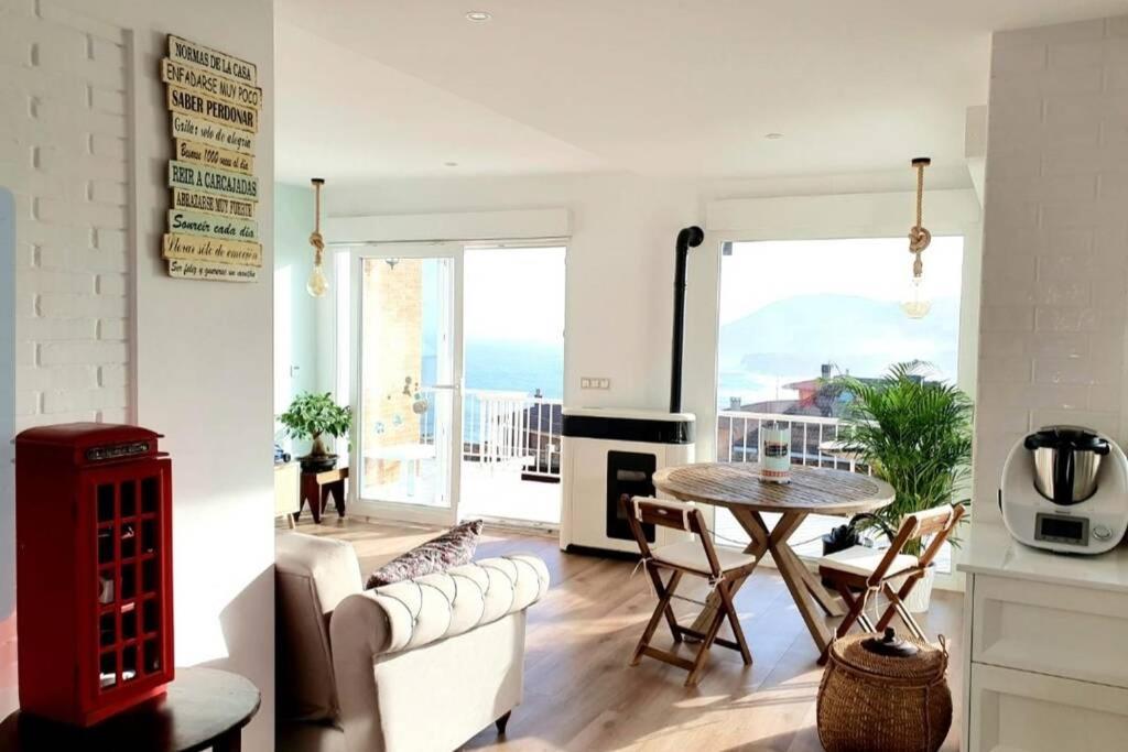 Villa Vistas Al Mar, Urbanizacion Privada Con Piscina De Agua Salada Ajo Εξωτερικό φωτογραφία