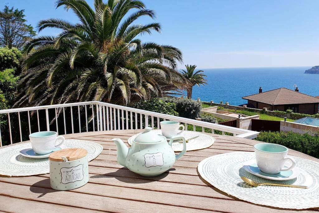 Villa Vistas Al Mar, Urbanizacion Privada Con Piscina De Agua Salada Ajo Εξωτερικό φωτογραφία