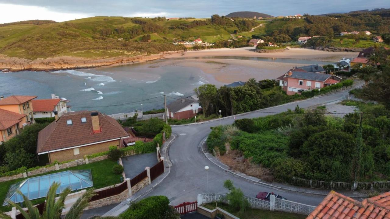 Villa Vistas Al Mar, Urbanizacion Privada Con Piscina De Agua Salada Ajo Εξωτερικό φωτογραφία