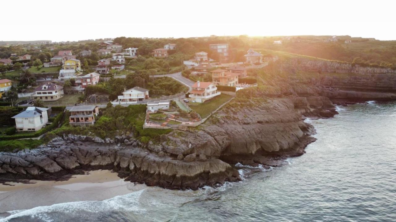 Villa Vistas Al Mar, Urbanizacion Privada Con Piscina De Agua Salada Ajo Εξωτερικό φωτογραφία