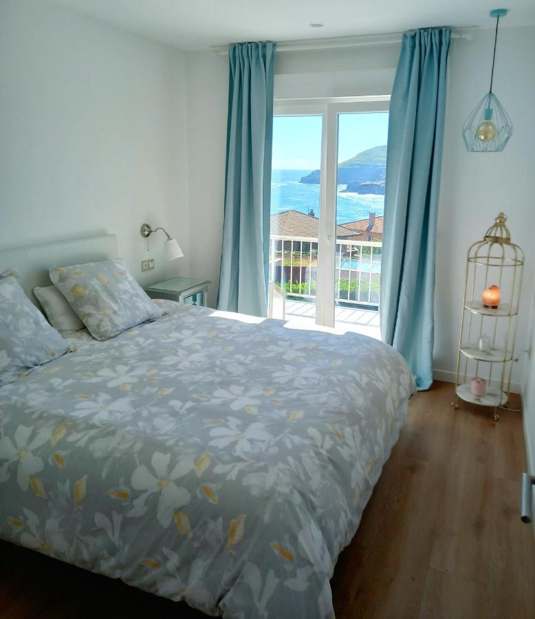Villa Vistas Al Mar, Urbanizacion Privada Con Piscina De Agua Salada Ajo Εξωτερικό φωτογραφία